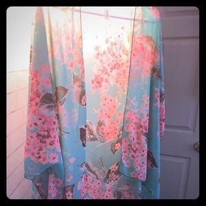 Sheer shall Kimono type